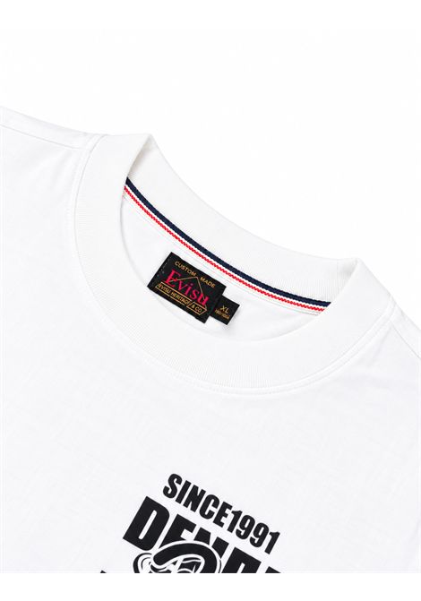 T-shirt con stampa EVISU | 2EAHTM6TS1121OFF WHITE
